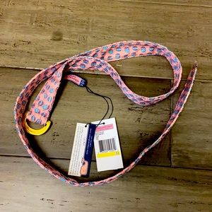 NWT Vineyard vines silk D-ring belt